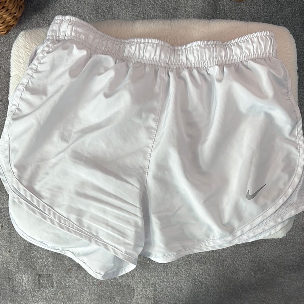 Nike Women's Athletic White Shorts